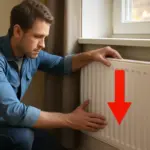 Perché il termosifone resta freddo in basso? Difetto frequente e soluzione immediata