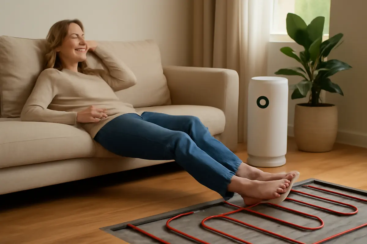 Impianto di riscaldamento a pavimento: comfort costante senza sprechi energetici