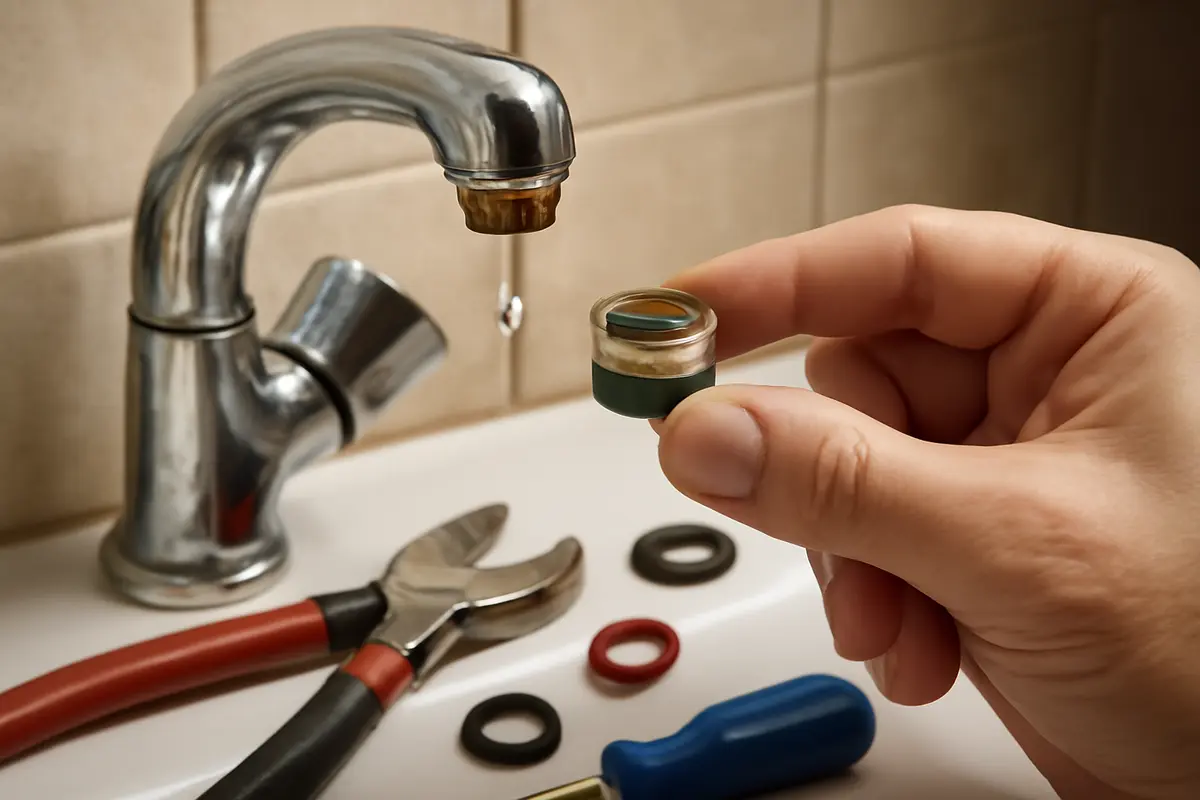 Rubinetto che gocciola anche dopo avere cambiato la guarnizione? Il componente poco conosciuto che fa la differenza